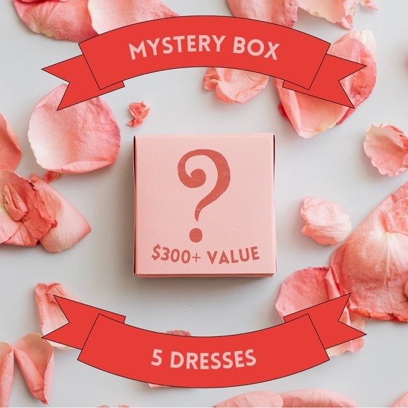Dresses & Skirts - Dresses Mystery Box 5 Pre owned dresses $20.00
Various women sizes and styles